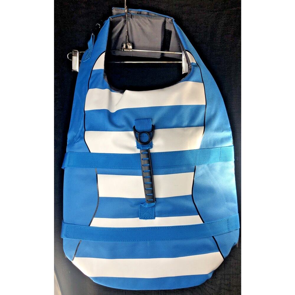 Dog Life Jacket High Visibility Safety Vest Superior Buoyancy 25.6-33.5" XL Blue